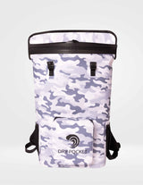 MagnaGuard-Auto-Sealing Backpack Cooler - Snow Camo