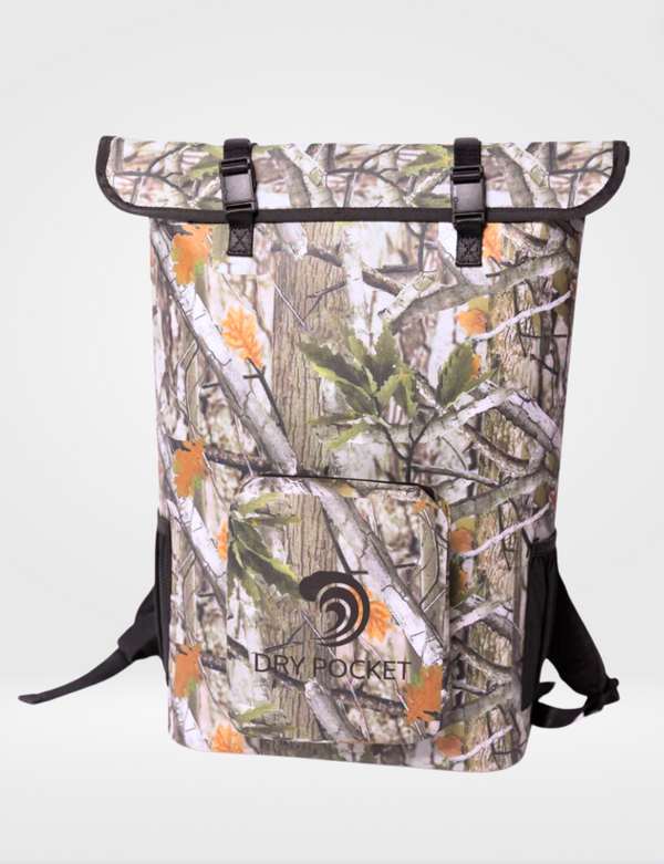 MagnaGuard-Auto-Sealing Backpack Cooler - Forest Camo