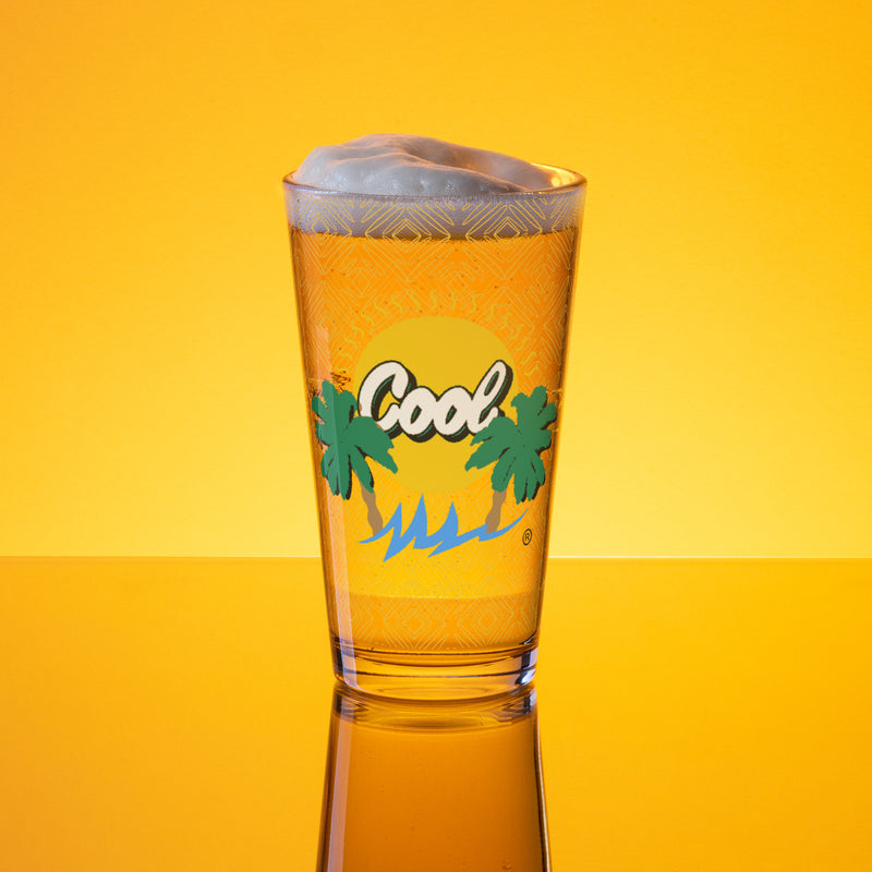 Yellow Glass Cup