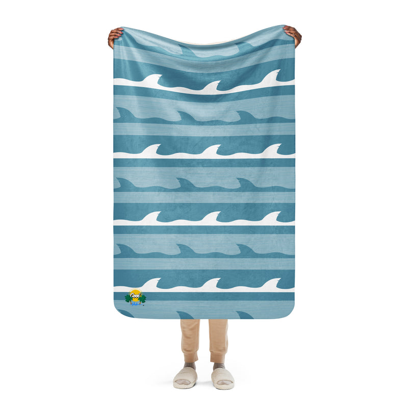 Sharky Sherpa Blanket