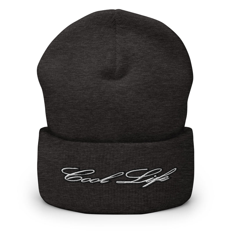 Cool Life Script Cuffed Beanie