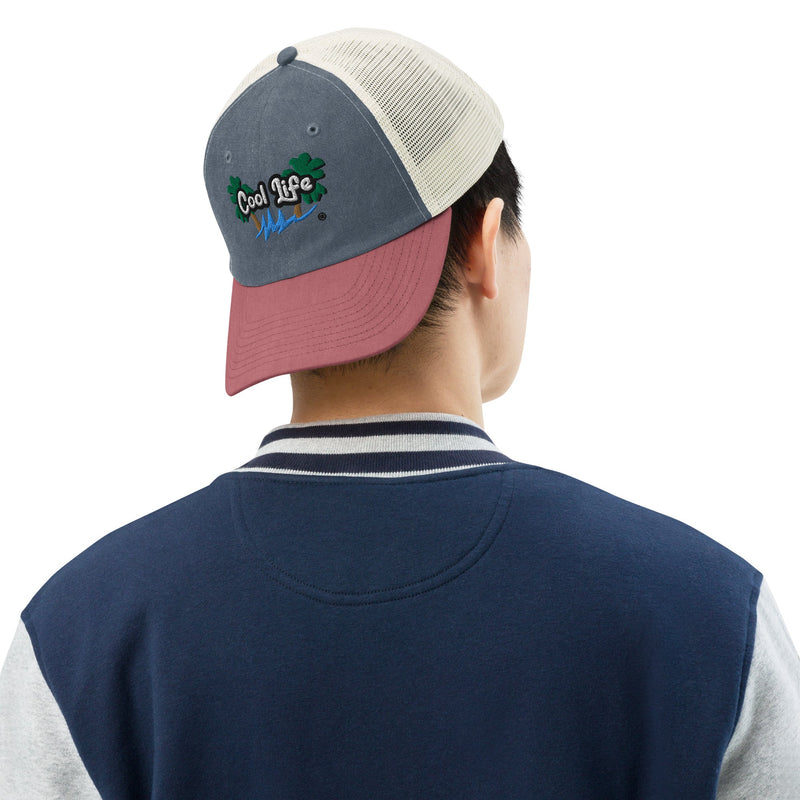 Pigment-dyed Cool Life Hat - Cool Life