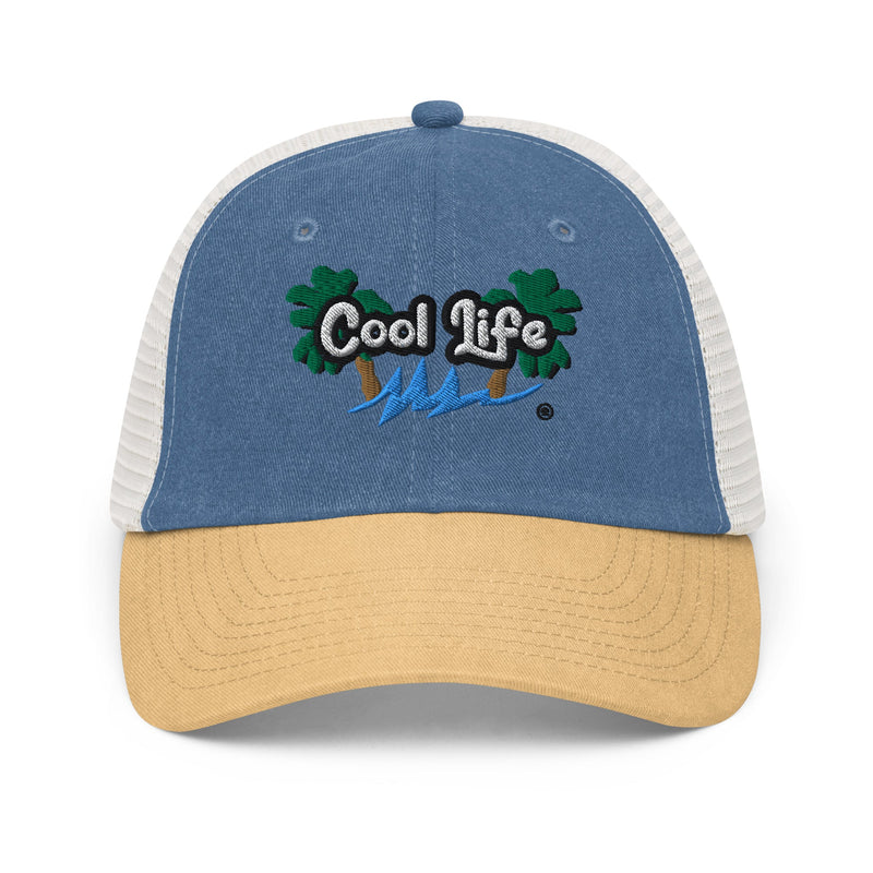 Pigment-dyed Cool Life Hat - Cool Life